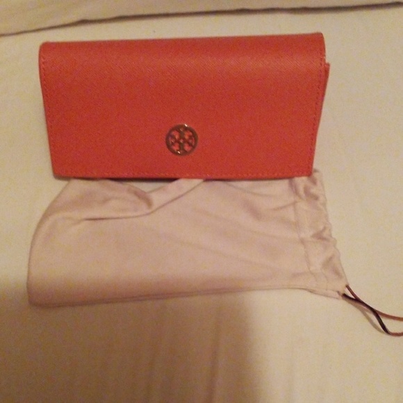 🖤🖤🖤TORY BURCH EYEGLASS CASE N GLASS CLOTH CASE - Picture 3 of 5